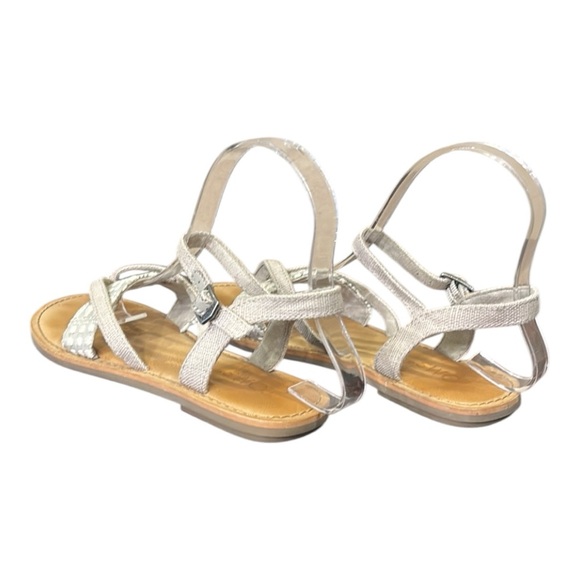 Toms Women's Lexie Oxford Tan Heritage Diamond Tribal Sandal Size 6 - Picture 10 of 13